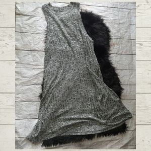 MAEVE Grey and White Dress